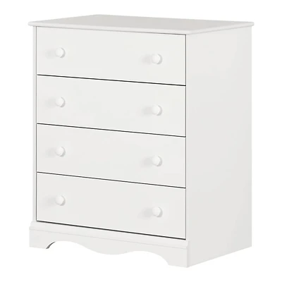 Angel 4-Drawer Chest - Pure White