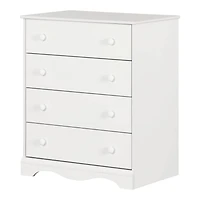 Angel 4-Drawer Chest - Pure White