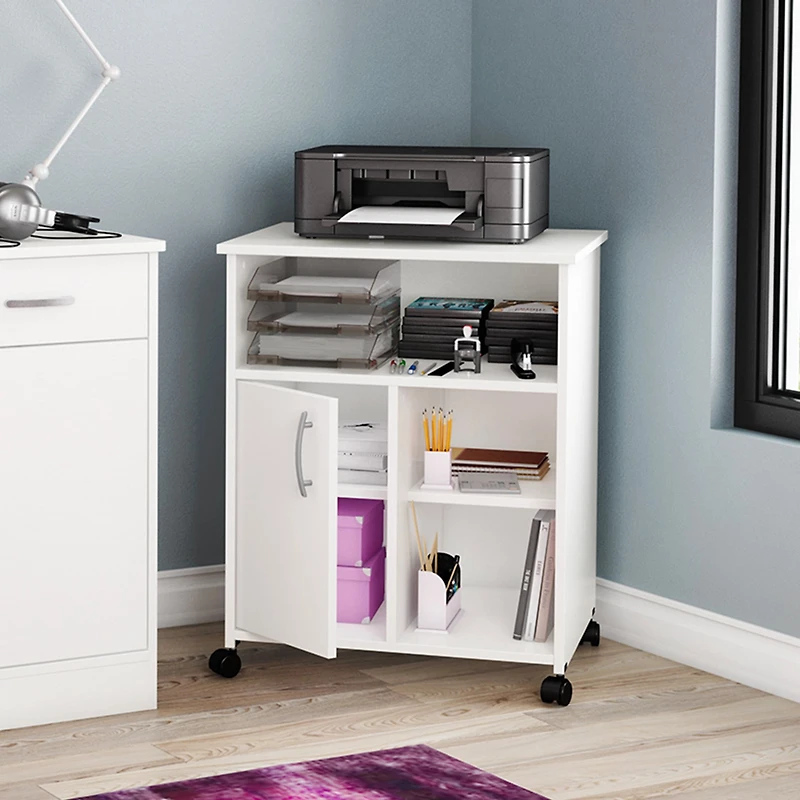 Printer Cart - Axess Pure White