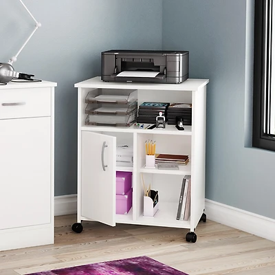 Printer Cart - Axess Pure White