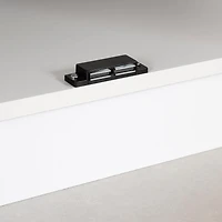 Armoire de Rangement 2 Portes - Morgan Blanc Solide