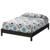 Step One Queen Platform Bed on Legs - Gray Oak