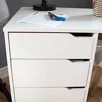 Table de Couture sur Roulettes - Crea Blanc Solide