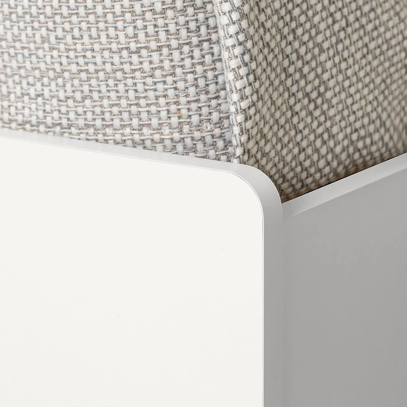 Lit Simple Matelot 3 Tiroirs - Fusion Blanc solide