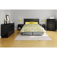 6-Drawer Double Dresser - Fusion Pure Black
