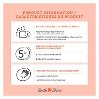 5-Drawer Chest - Tao Gray Oak