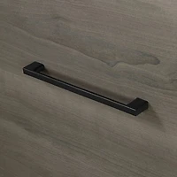 Gravity 2-Drawer Nightstand with Storage - Gray Maple