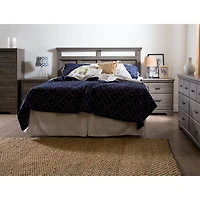 2-Drawer Nightstand - Versa Gray Maple