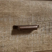 6-Drawer Double Dresser - Versa Weathered Oak