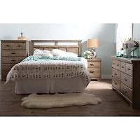 5-Drawer Chest - Versa Weathered Oak