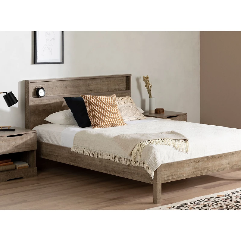 1-Drawer Nightstand - Holland Weathered Oak