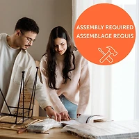 Ensemble Lit Simple et tête de Lit - Fynn Chêne hivernal