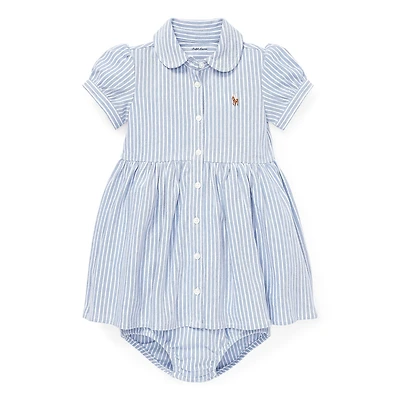 Robe Oxford Rayée 6-24mois