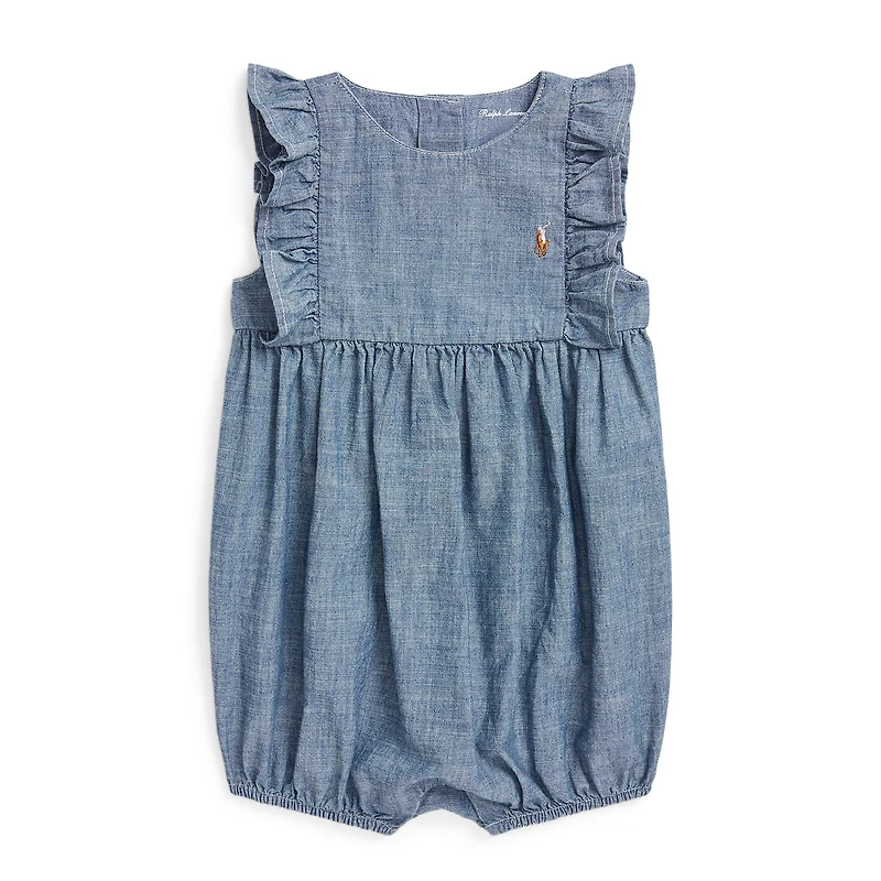 Combinaison Chambray Bulle 6-24mois