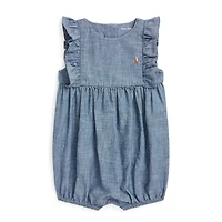 Combinaison Chambray Bulle 6-24mois