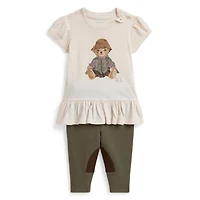 Polo Bear Pant Set 6-24m