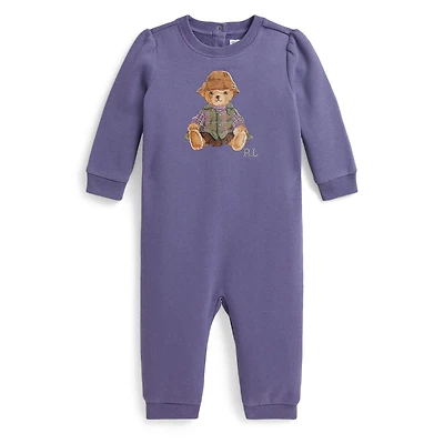 Combi Ouaté Ours Polo 3-9mois