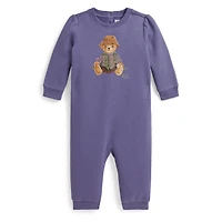 Combi Ouaté Ours Polo 3-9mois