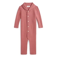 Estate Rib Knit Coverall 3-12m