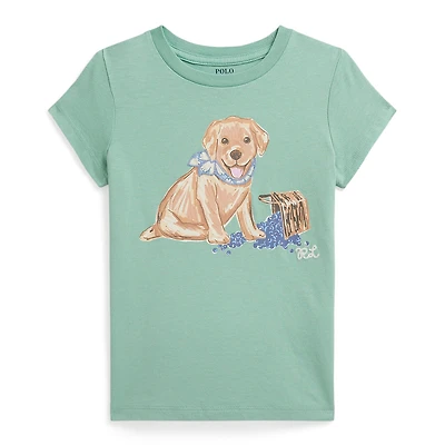 T-shirt Chien Mignon 2-6X