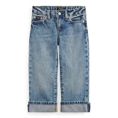 Jeans Évasé Court 2-6X