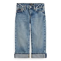 Jeans Évasé Court 2-6X