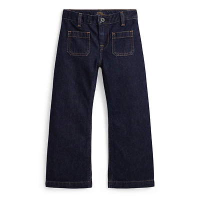 Flare Denim Pants 2-6x