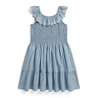 Chambray Dress 7-16y