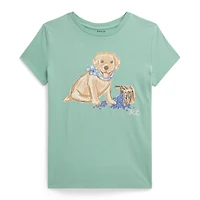 T-shirt Chien Mignon 7-16ans