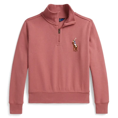 Gilet Ouaté Demi Zip Polo 7-16ans