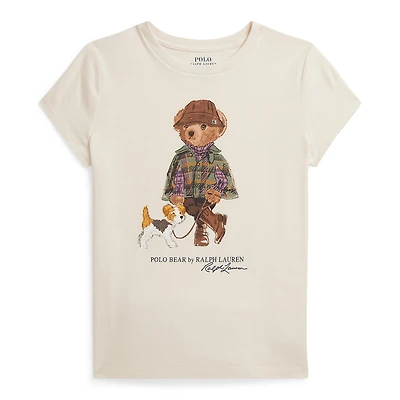 T-shirt Ours Polo 7-16ans