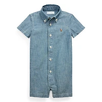 Denim Shortall 6-24m