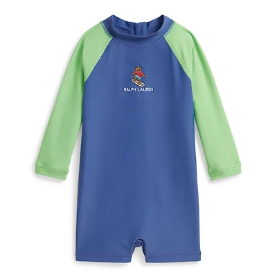 Surf Bear Swimsuit 3-24m