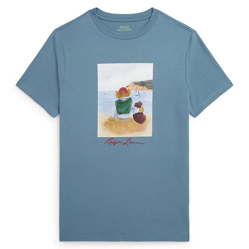 T-shirt Ours Bord De Mer 2-7ans