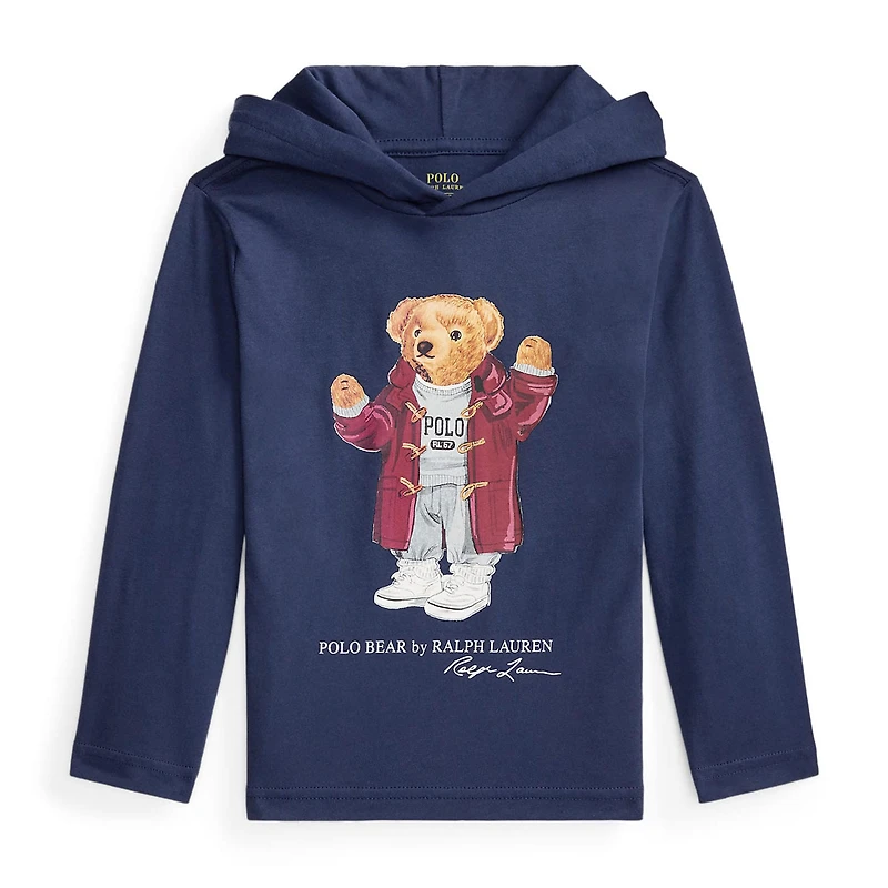 Polo Bear Hooded T-shirt