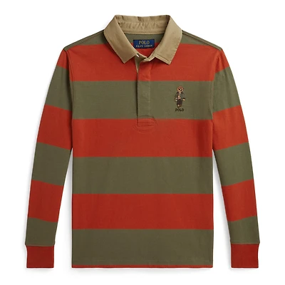 Stripe Rugby Pullover 8-16