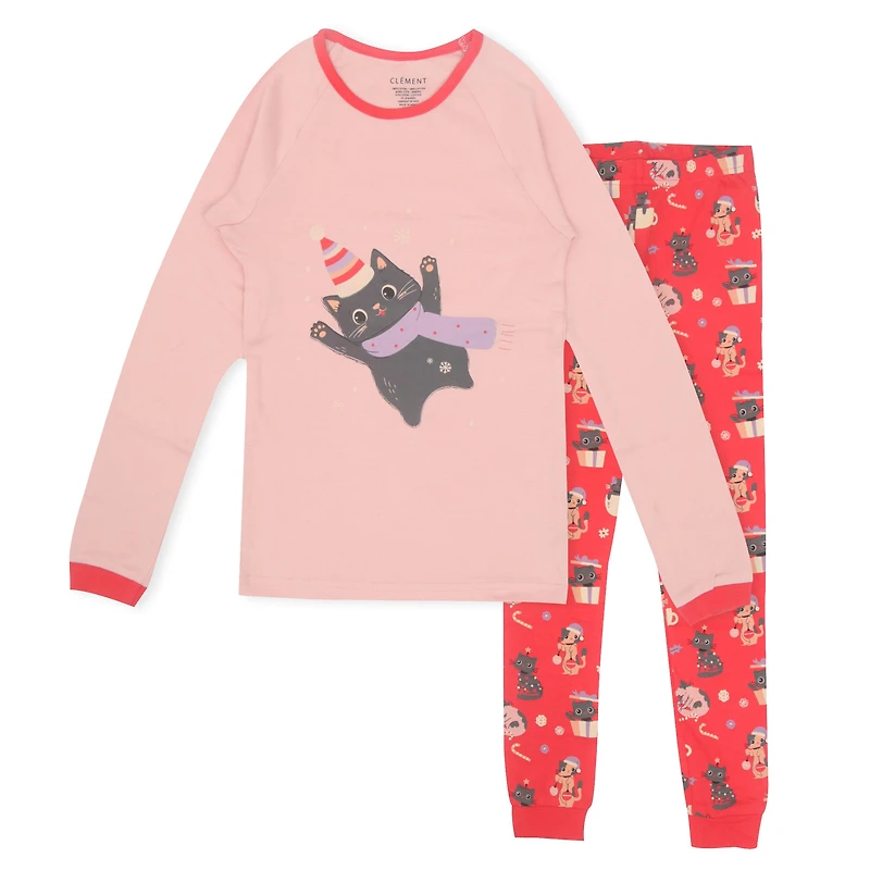 Winter Cats Pajamas 2-14y