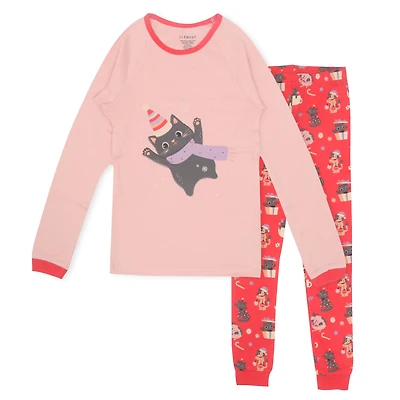 Pyjama Chat Hiver 2-14ans