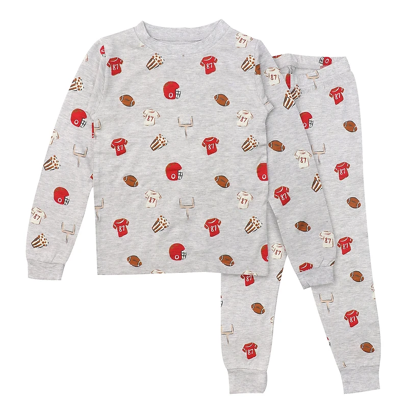 Football Modal Pajamas 2-14y