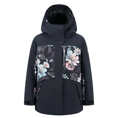 Floral Block Parka 8-16
