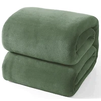 Couverture 60X80 Peluche VertN