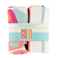 Towels (2) -  Blossom Stripe