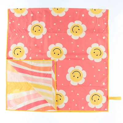 Quick Dry Towel- Retro Daisies