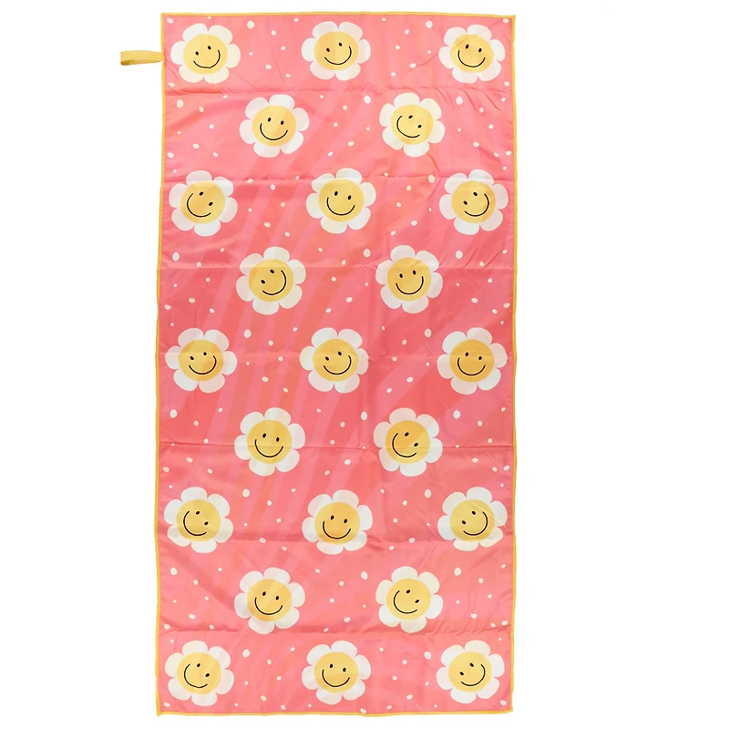 Serviette de Plage Réversible - Marguerites