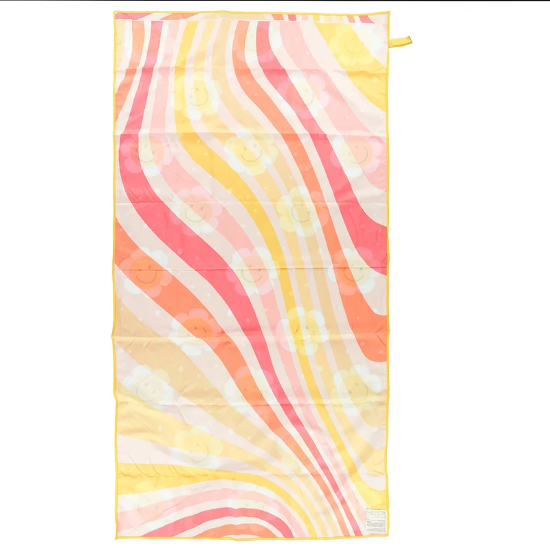 Quick Dry Towel- Retro Daisies