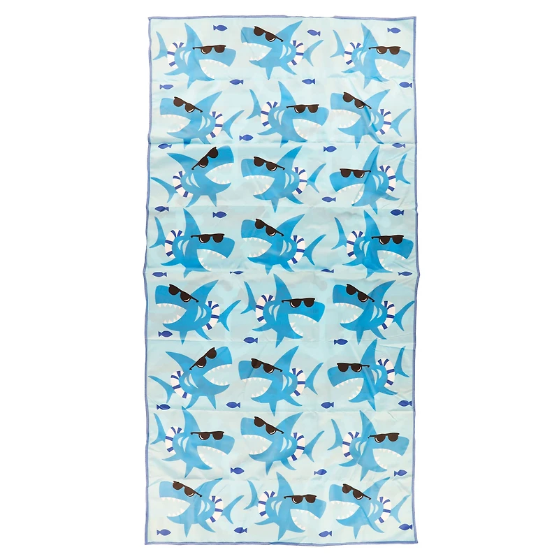 Quick Dry Towel - Cool Sharks