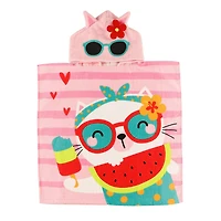 Serviette à Capuchon - Chaton
