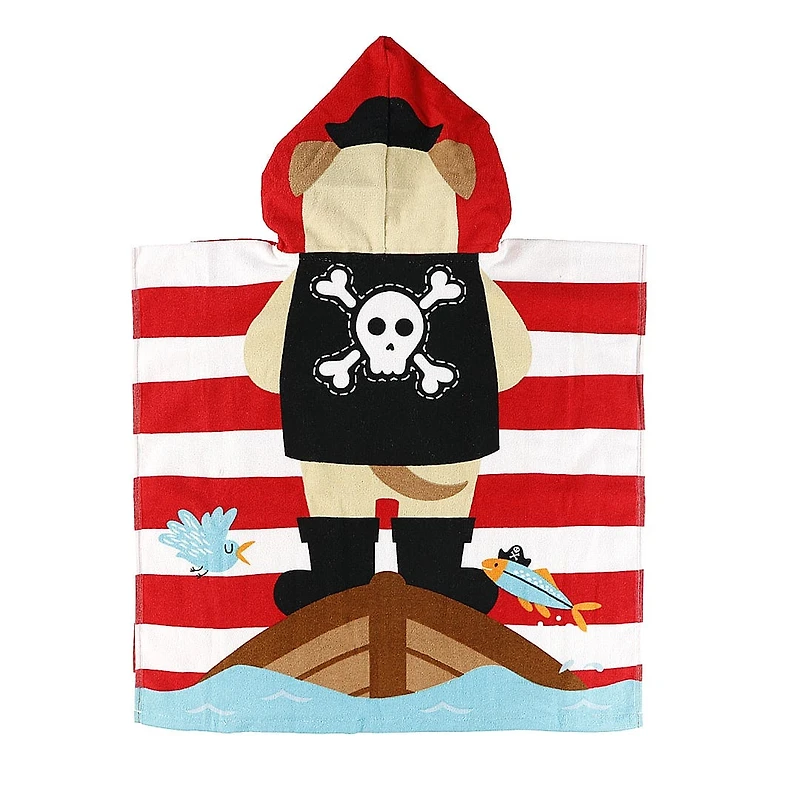 Beach Hooded Towel - Pirate