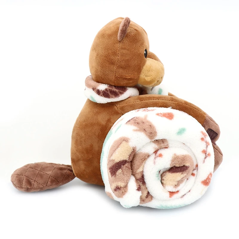 Ens Peluche Couverture Castor