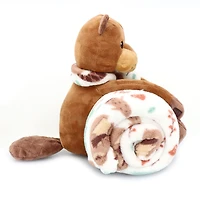 Ens Peluche Couverture Castor